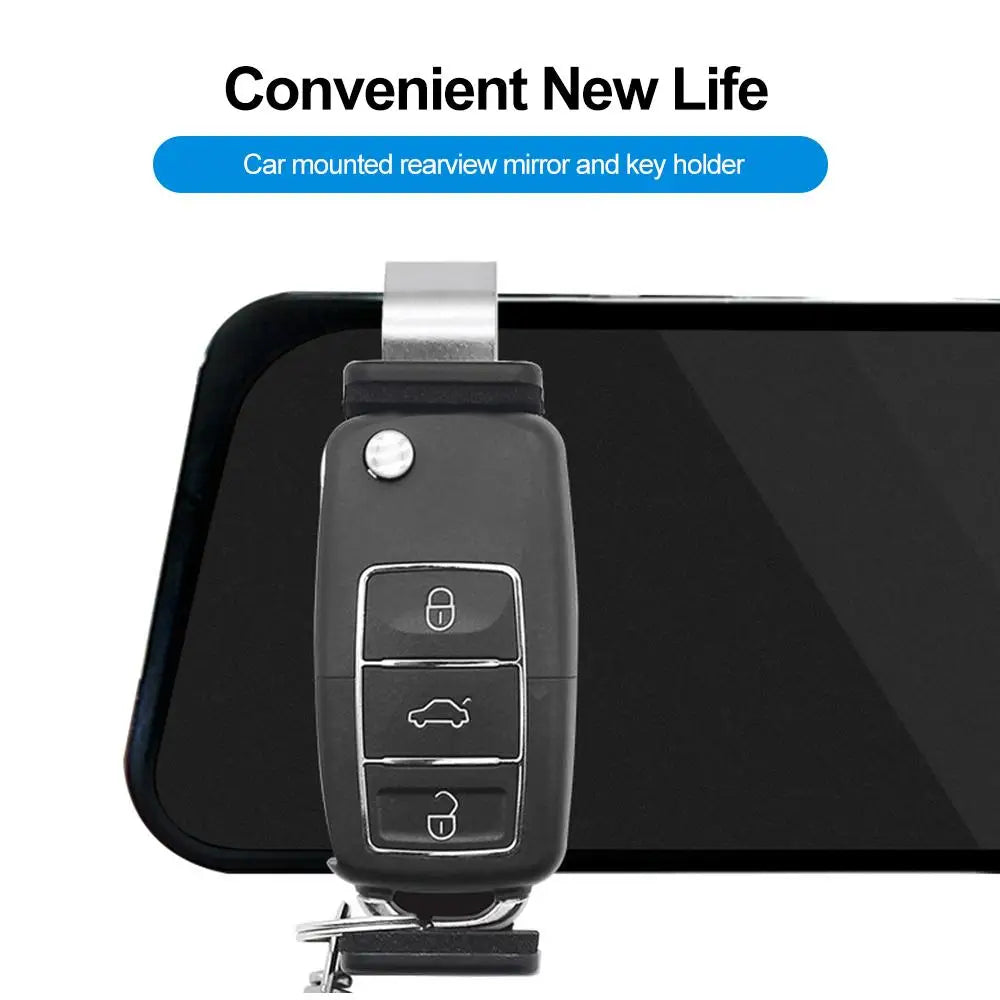 Car Sun Visor Clip Holder Gate Remote for Garage Door Control Car Keychain Universal Car Interior Accessories