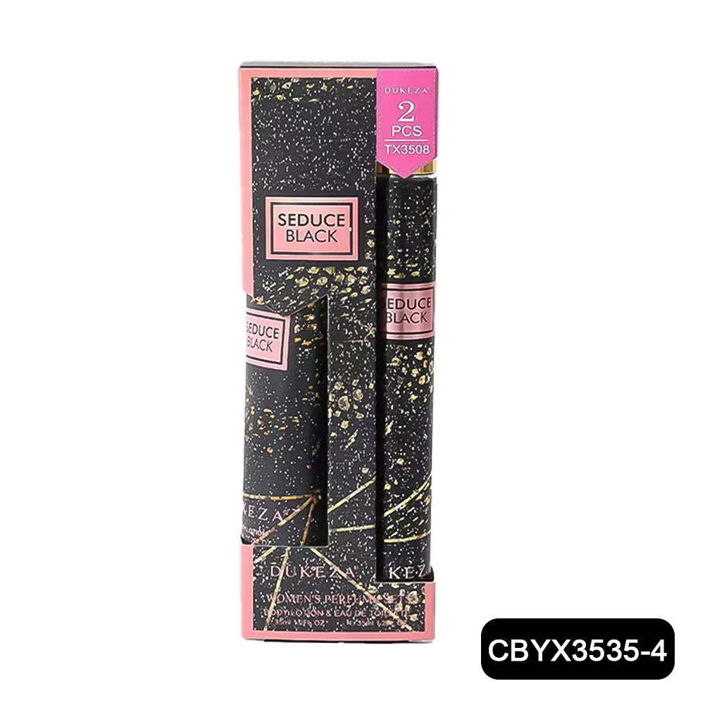2pcs/set  Long Lasting Fragrance Moisturizing Body Cream Christmas Women's Body Lotion Plant Fruit Scent Fragrance Body Mist