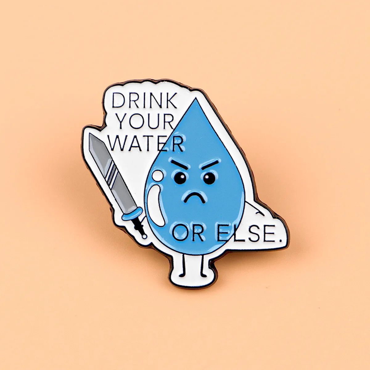 Enamel Pin Funny Quotes Brooch Pines Lapel Pins Badge on Backpack Clothing Accessories Animal Jewelry Birthday Gifts Decorations