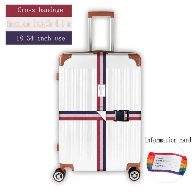 Luggage Straps 💝 Portable Bungees, Easy Travel, Reusable and Practical. Invest in One Today!
