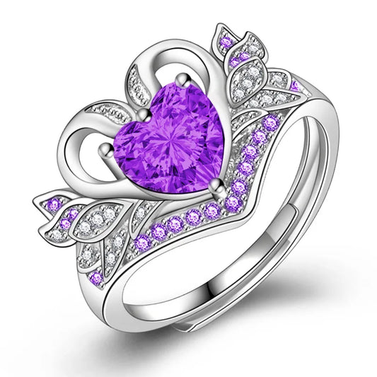 Swan Rings Zircon Stone Crystal Ring for Women Wedding Engagement Ring Fashion Jewelry High Quatlity Jewelry