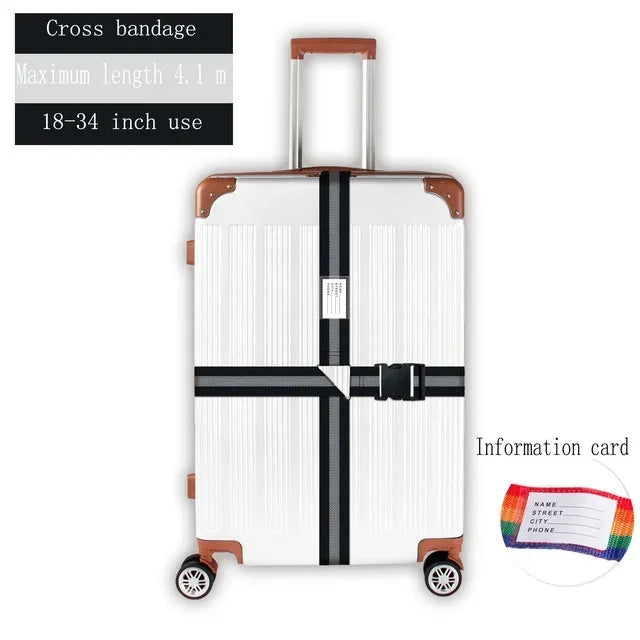 Luggage Straps 💝 Portable Bungees, Easy Travel, Reusable and Practical. Invest in One Today!