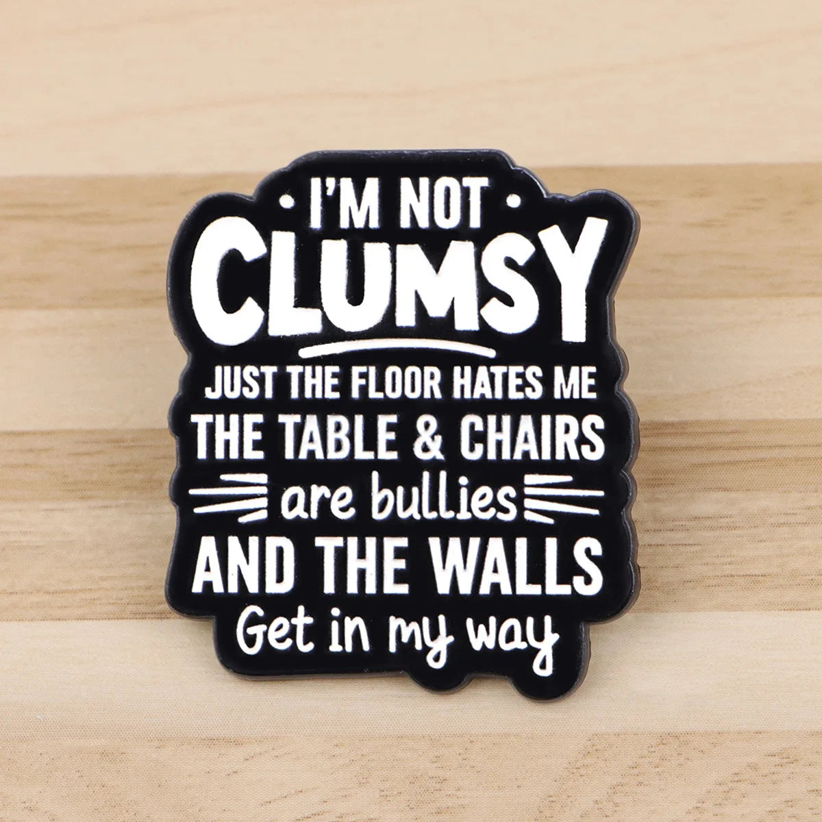 Enamel Pin Funny Quotes Brooch Pines Lapel Pins Badge on Backpack Clothing Accessories Animal Jewelry Birthday Gifts Decorations