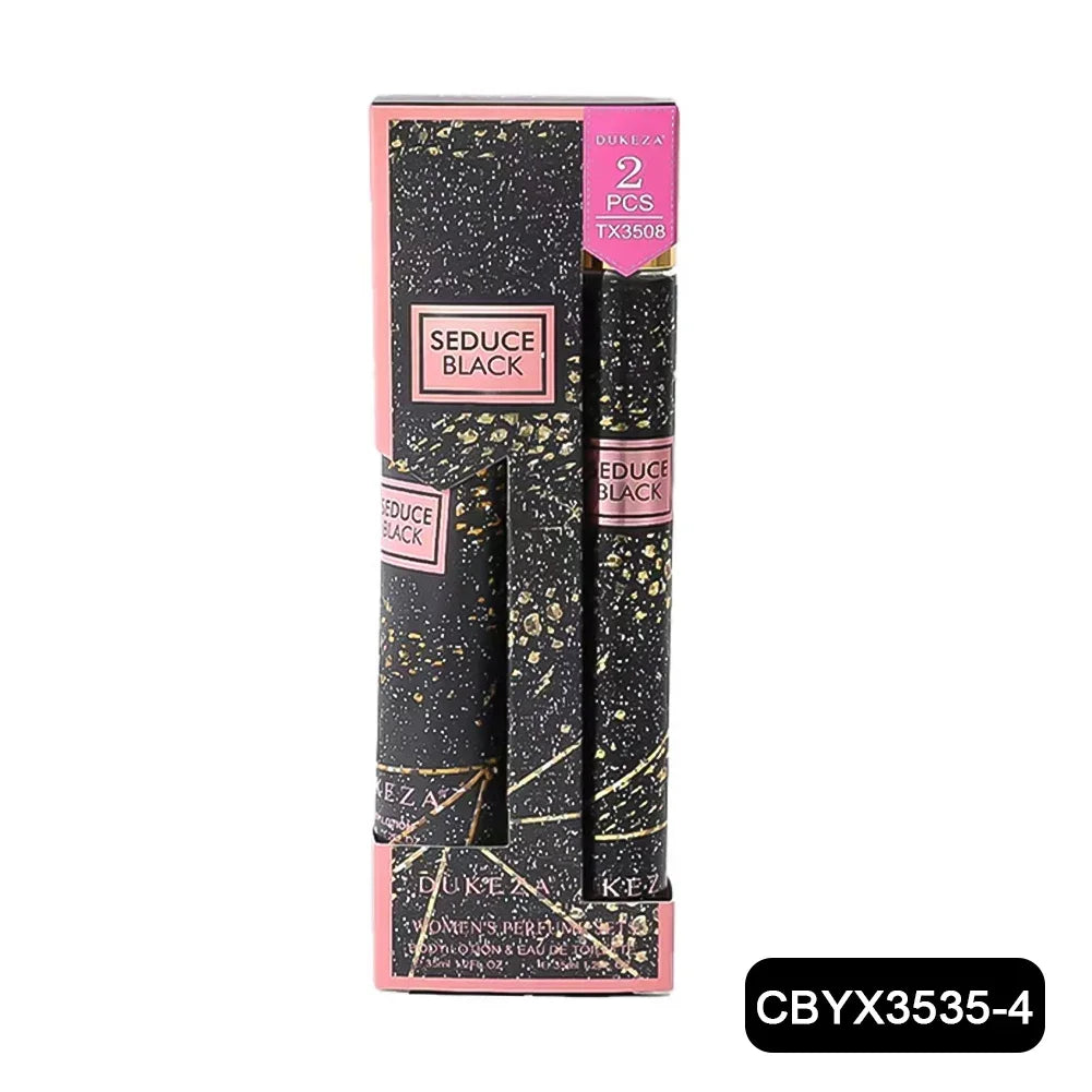 2pcs/set  Long Lasting Fragrance Moisturizing Body Cream Christmas Women's Body Lotion Plant Fruit Scent Fragrance Body Mist
