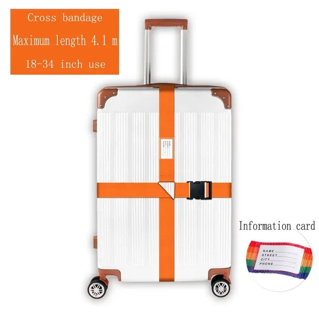 Luggage Straps 💝 Portable Bungees, Easy Travel, Reusable and Practical. Invest in One Today!
