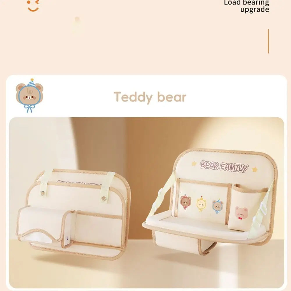 Food Tray Car Back Seat Tray Folding Save space Foldable Car Backseat Table Durable Waterproof Car Work Dining Table