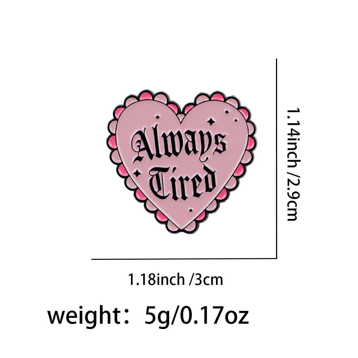 Enamel Pin Funny Quotes Brooch Pines Lapel Pins Badge on Backpack Clothing Accessories Animal Jewelry Birthday Gifts Decorations