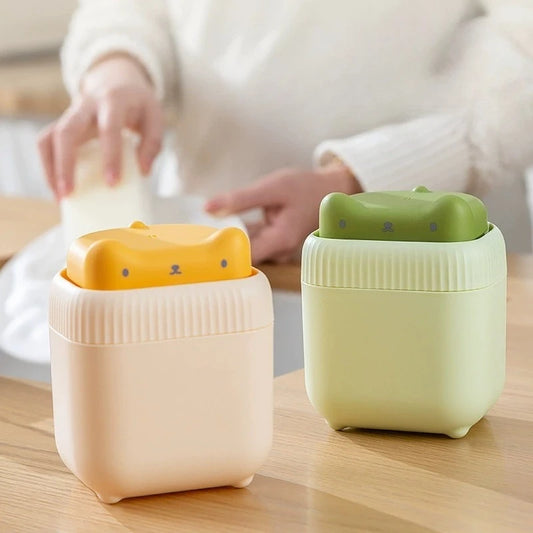 1PC Press-Type Soap Dispenser Cute Manual Dispenser Useful Kitchen Gadgest Sponge Press Soap Dispensers for Dish Cleaning