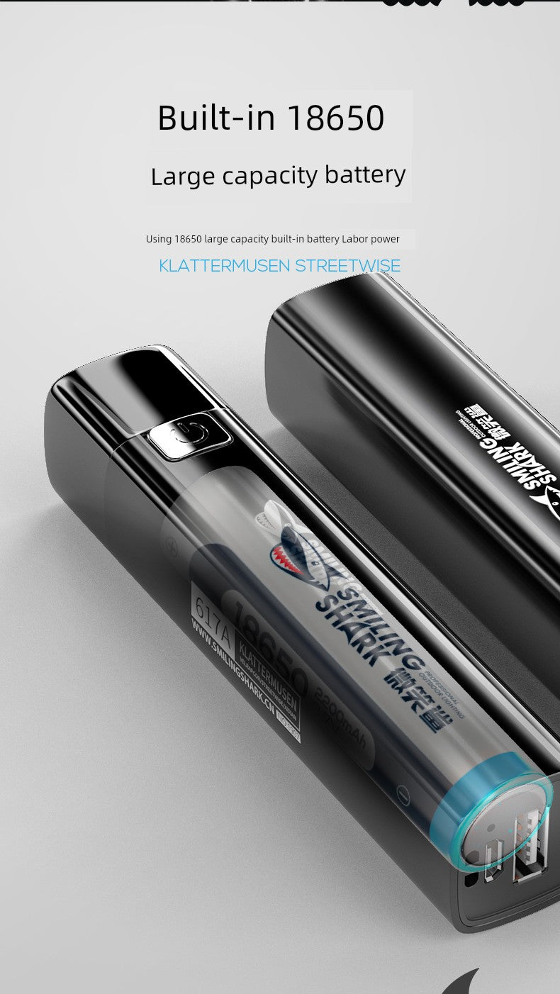 Power Torch Small Ultra-Long Life Battery Portable Remote Mini Charging Super Bright Outdoor Xenon Lamp Led for Students