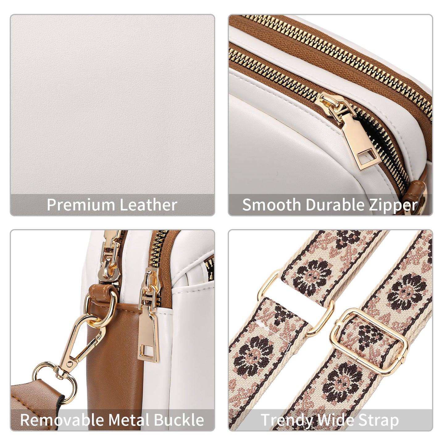 Cross Body Purses for Women Crossbody Bag, Small Crossbody Purses Leather Cross Body Bags Trendy Shoulder Handbags
