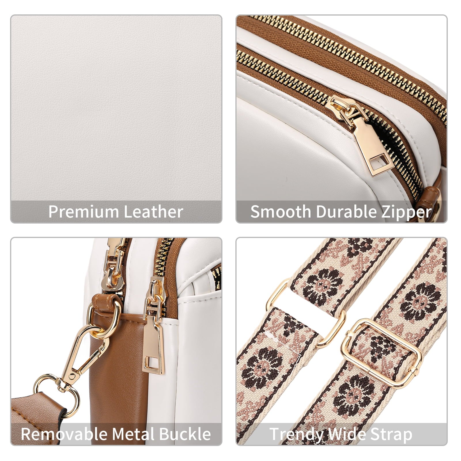 Cross Body Purses for Women Crossbody Bag, Small Crossbody Purses Leather Cross Body Bags Trendy Shoulder Handbags
