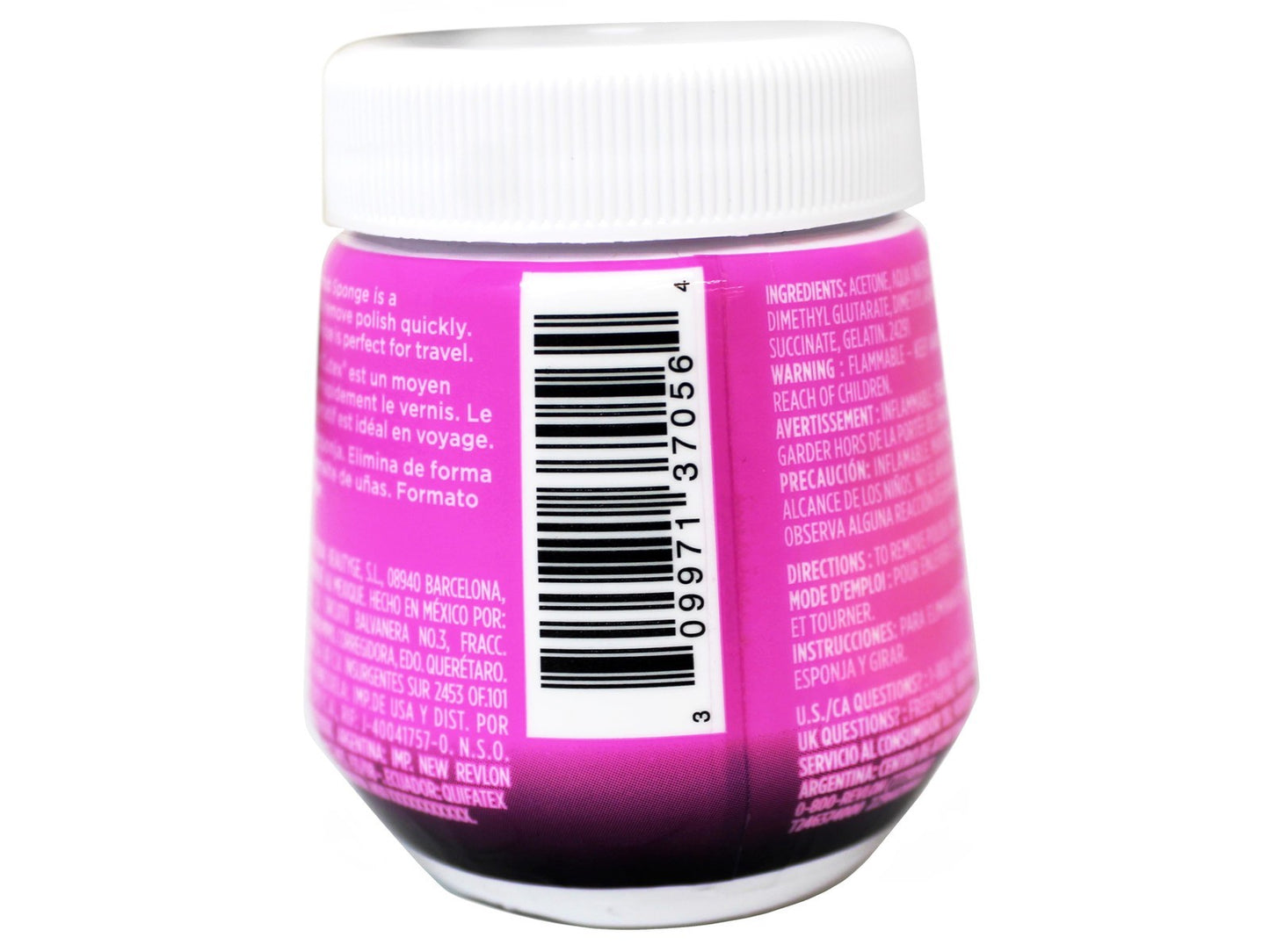 Nail Polish Remover Twist & Scrub Sponge 1.75 Oz