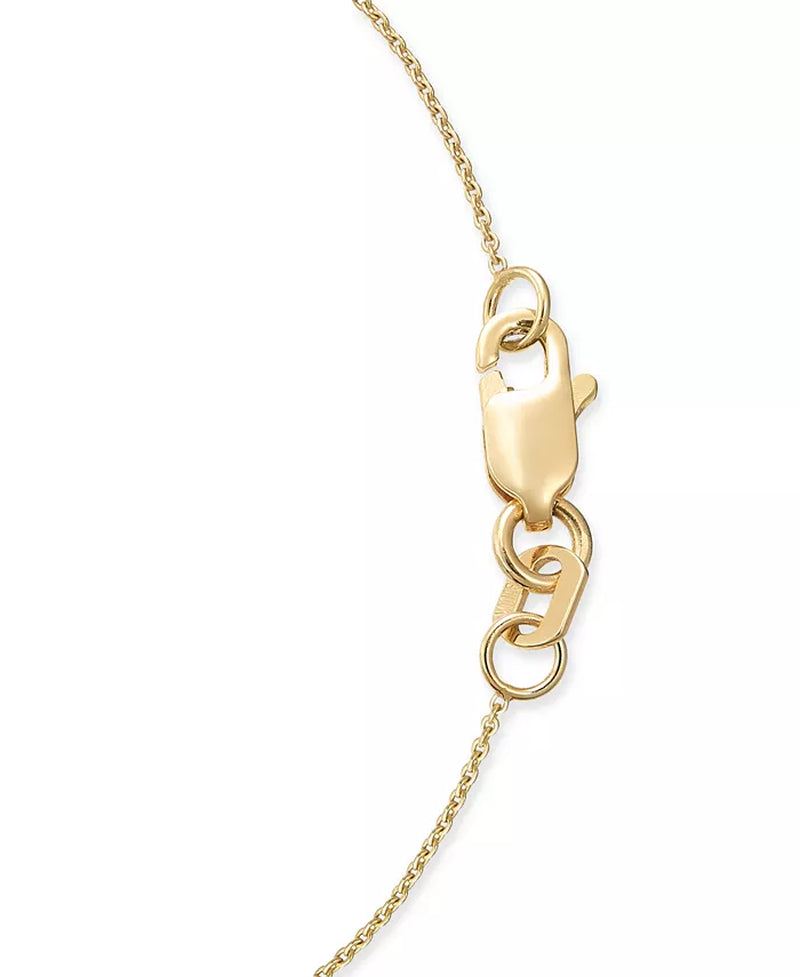Diamond Cluster Pendant Necklace (1 Ct. T.W.) in 14K Gold, Created for Macy'S