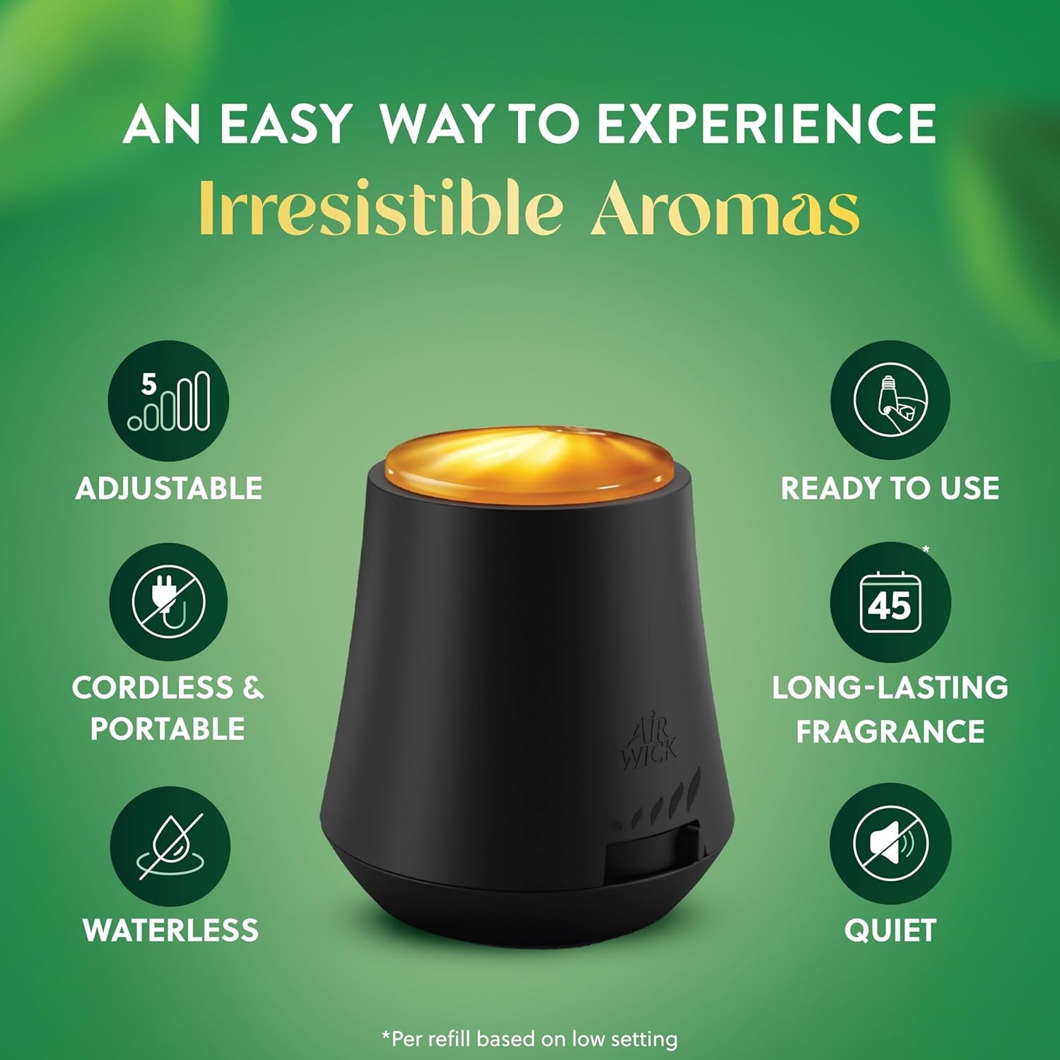 Essential Mist Diffuser, 1Ct, Essential Oils Diffuser, Air Freshener