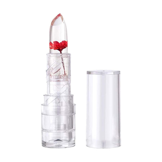 Tinted Lip Balm Flower Moisturizing Lipstick Moisturizing Lipstick Jelly Flower Lipstick Lip Balm Hydrating Moisturizing Hydrating Dry Cracking Sheer Lip Gloss
