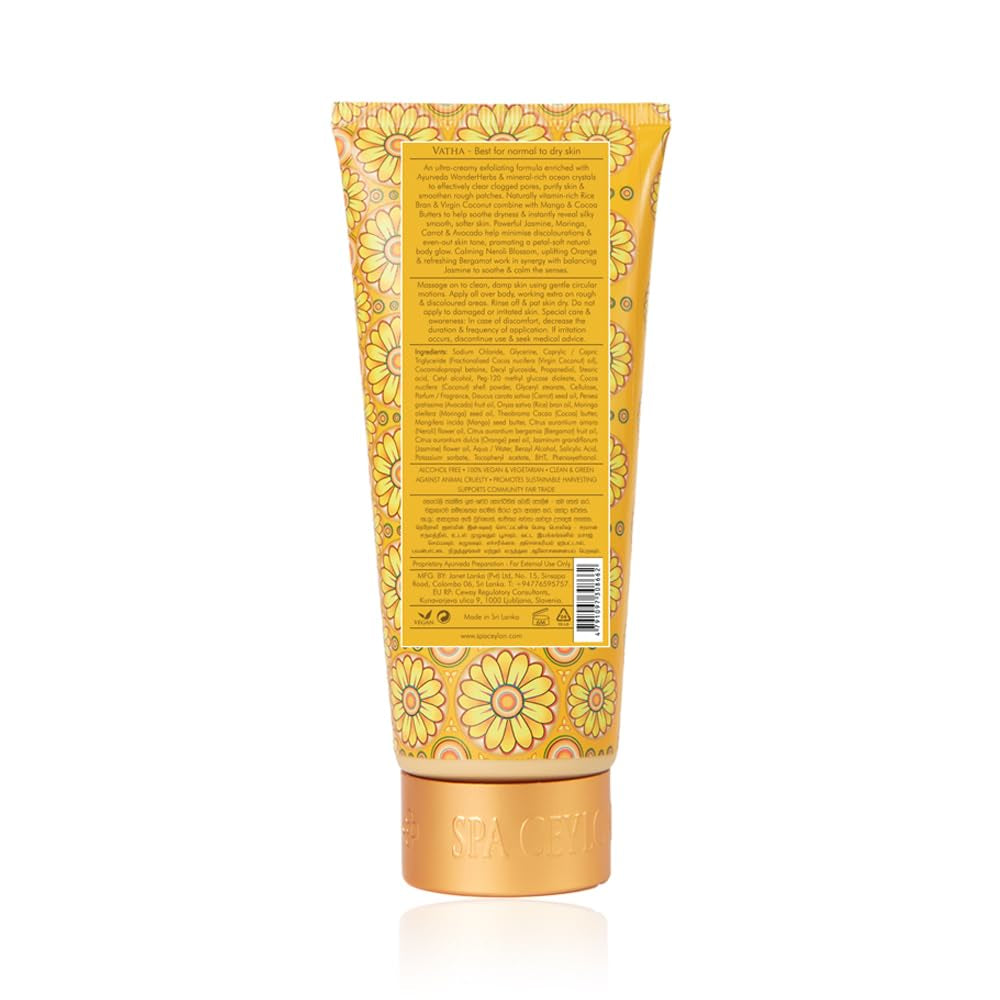 Neroli Jasmine In-Shower Softening Body Polish | Exfoliating Shower Scrub | Skin Smoothing Treatment