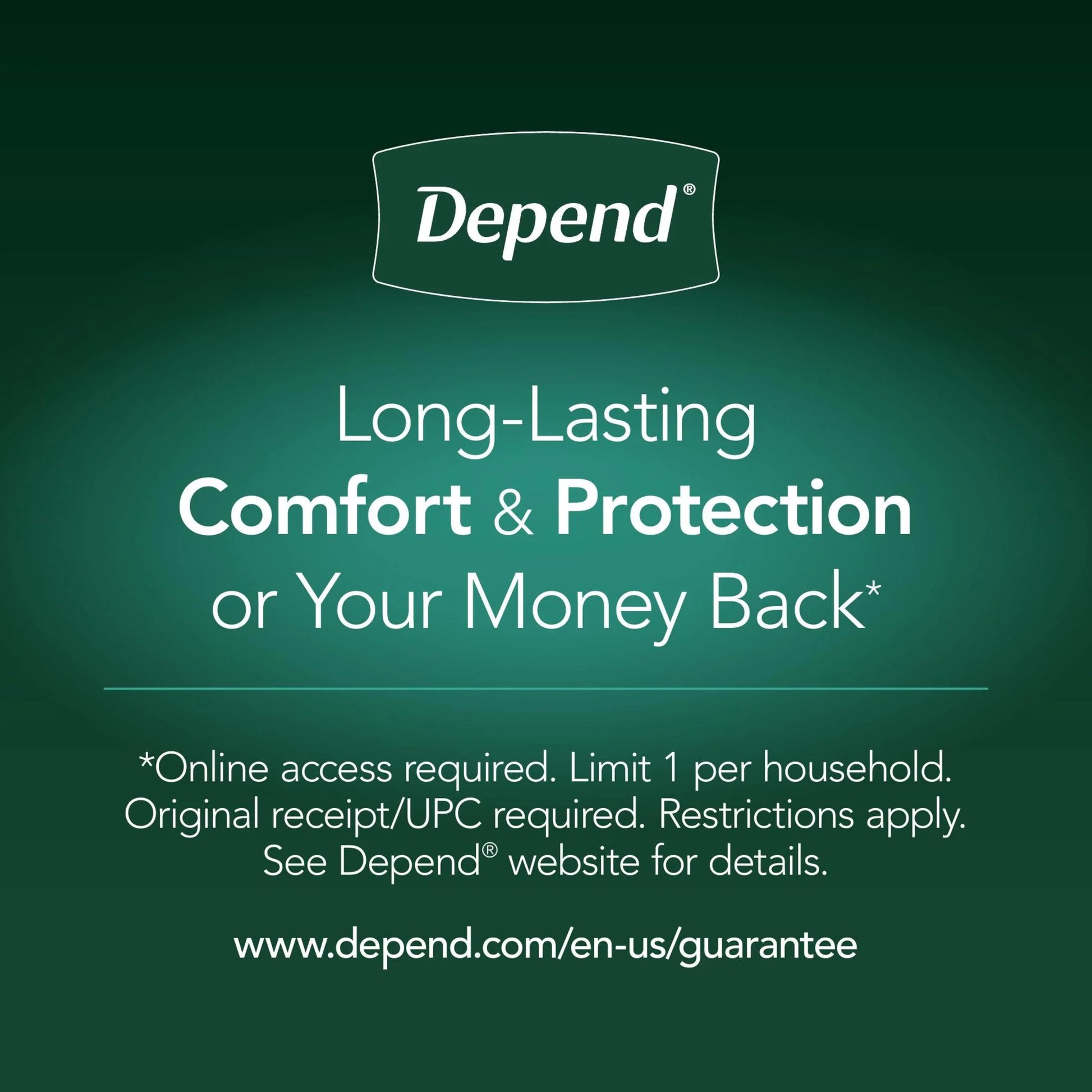 Night Defense Incontinence Underwear for Women, Adult Diapers, XL, 48 Count