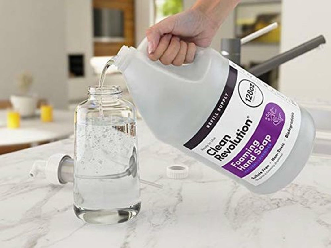 Clean Revolution Foaming Hand Soap Refill Supply Assorted Scent Names