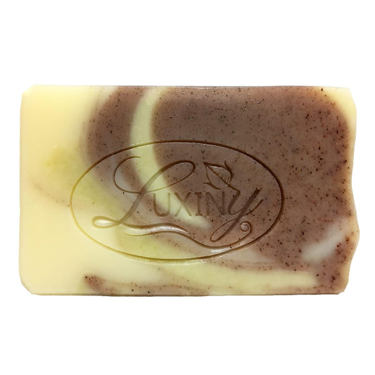 Natural Soap Bar, Handmade Citrus Tea Tree Oil Soap Bar Is a Palm Oil Free Moisturizing Vegan Castile Soap Made with Soothing Aloe for All Skin Types Including Sensitive Skin (Single)