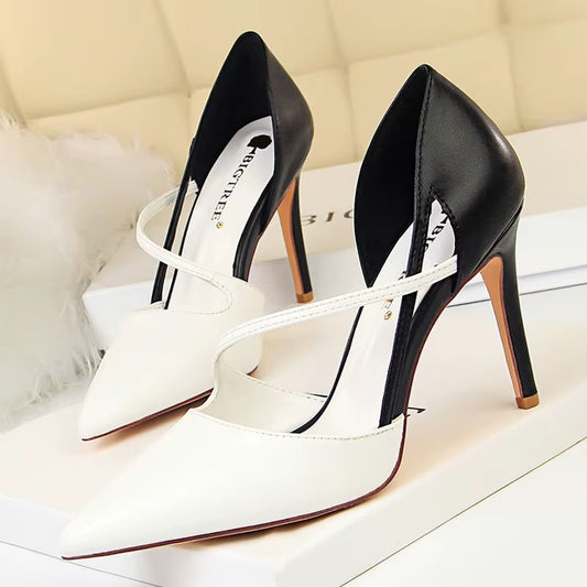 Shoes High Heels Woman Pumps Stiletto Women Shoes Women Basic Pump Fashion Women Sandals Female Shoes Stilettos 9.5 Cm
