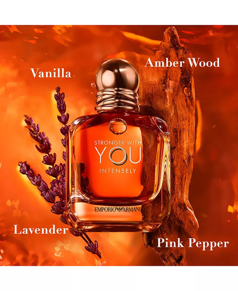 Emporio Men'S Stronger with You Intensely, 5.0Oz