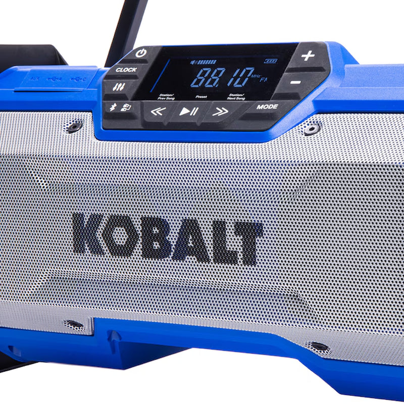 24-Volt Water Resistant Cordless Bluetooth Jobsite Radio