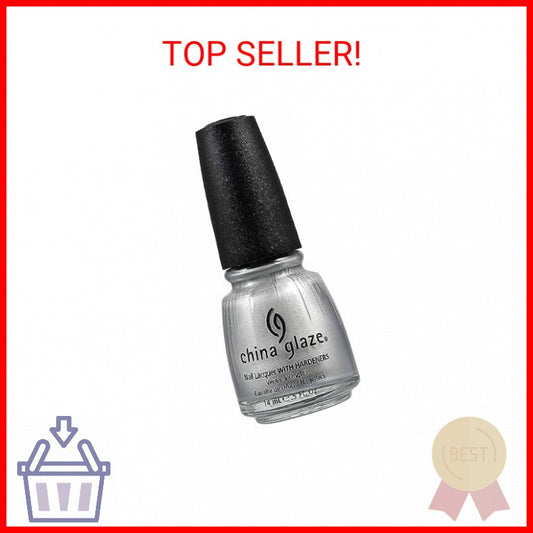 China Glaze Nail Polish, Platinum Silver 627