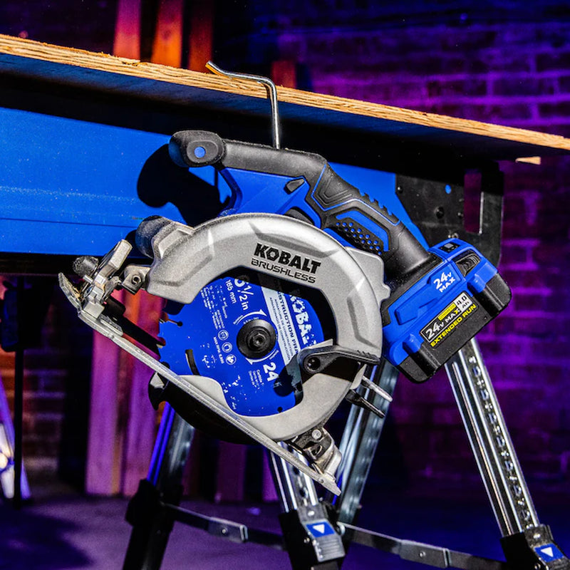 24-Volt 6-1/2-In Brushless Cordless Circular Saw (Battery Not Included and Charger Not Included)