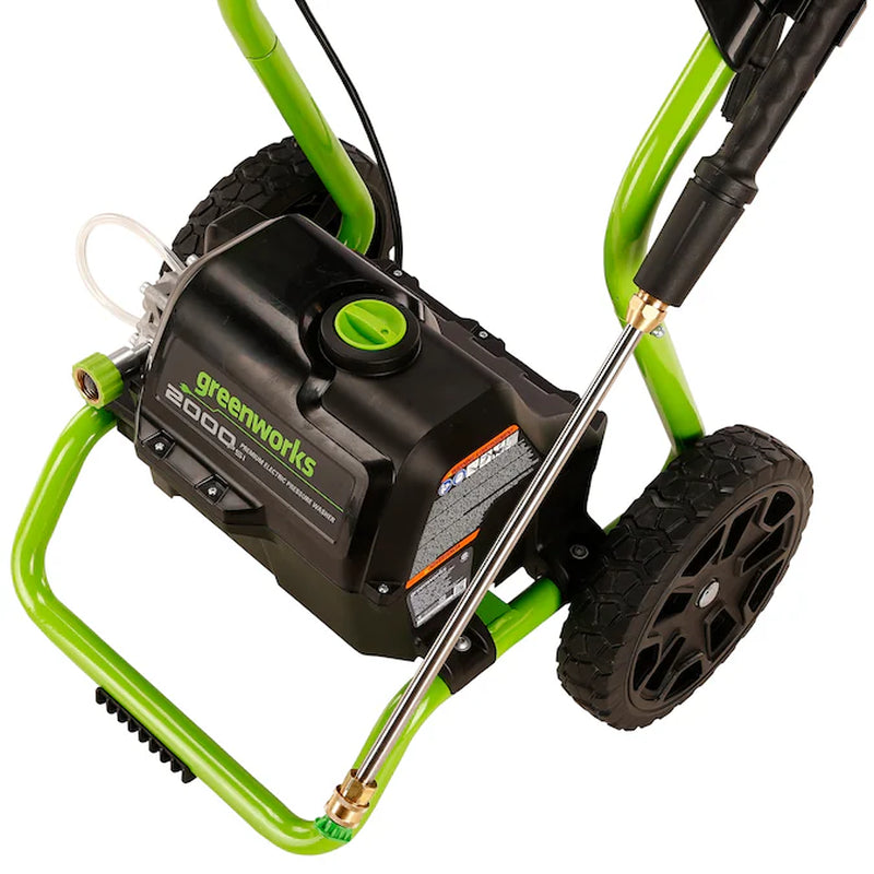 2000-PSI 1.1-GPM Cold Water Electric Pressure Washer-In with 3 Spray Tips