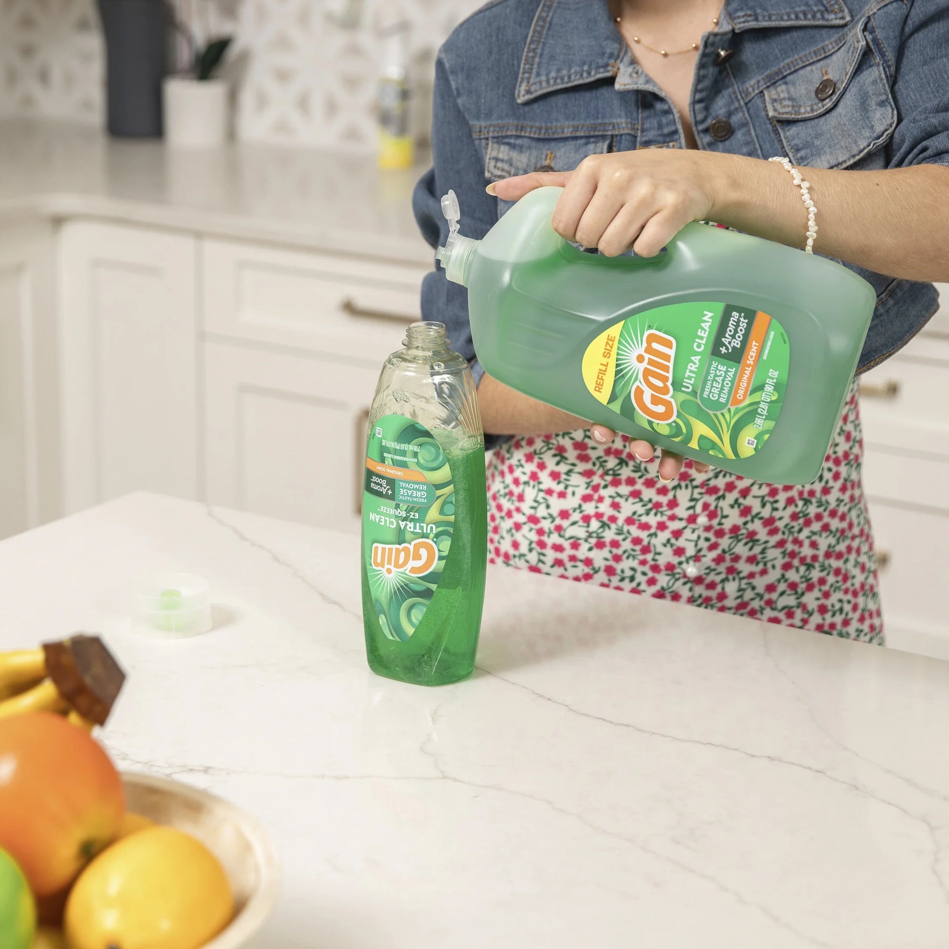 Ultra Dishwashing Liquid Dish Soap, Original Scent, 90.0 Fl Oz