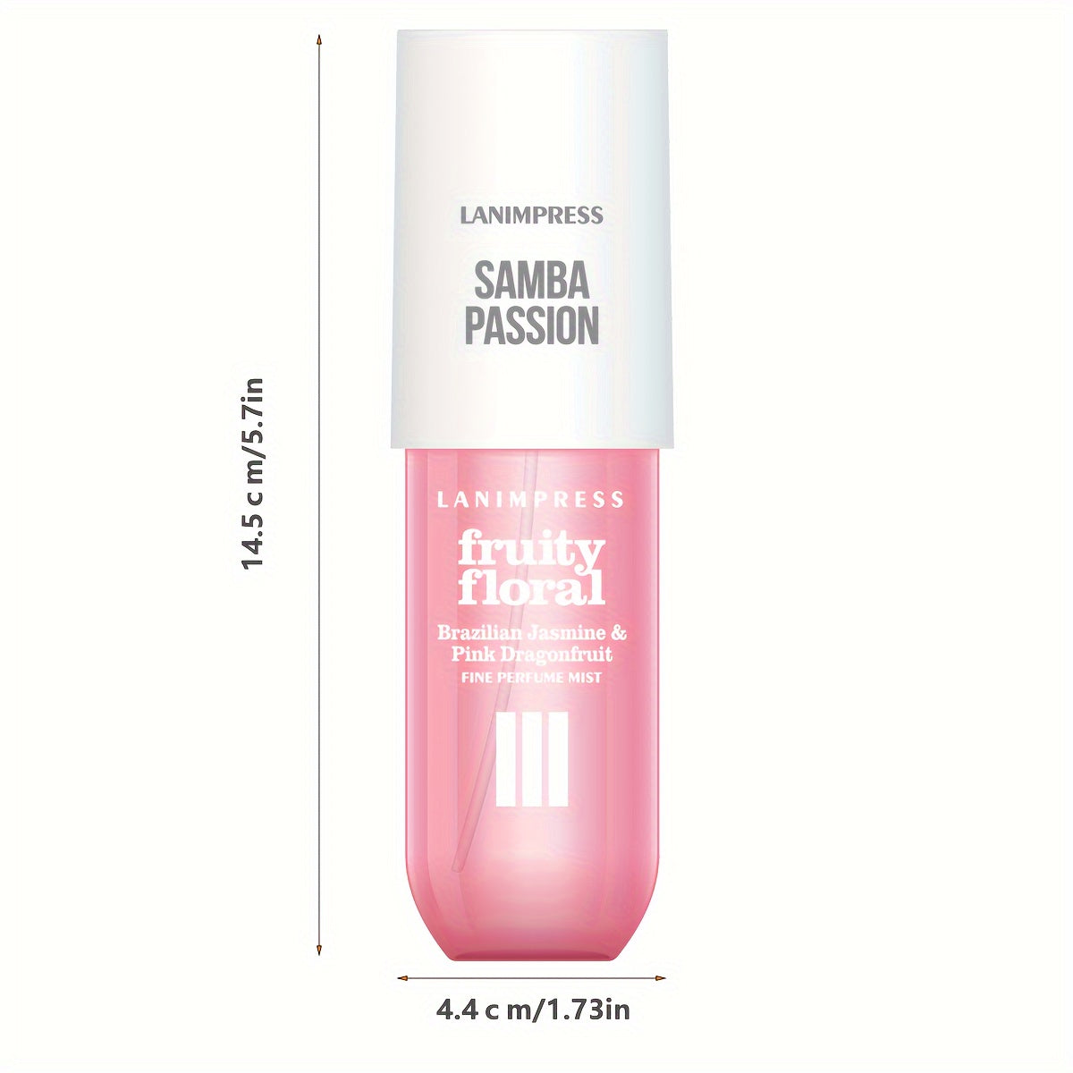 3.04oz Hair & Body Fragrance Mist, Lasting And Refreshing Fruity Floral Fragrance For Dating Party, An Ideal Gift Father's Day Gift