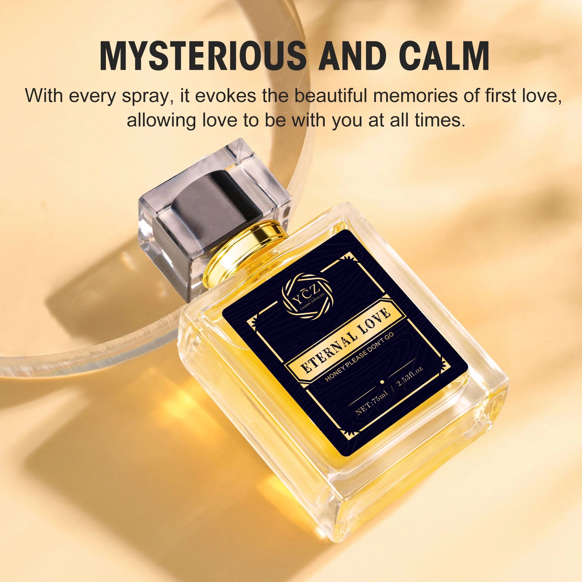 Carnival Perfume Men - Eternal Love Perfume 2.6Oz(75Ml). Carnival Cologne for Men. Spicy Wood Lasting Vanilla Fragrance-Ideal Men Perfumes for Special Occasions Daily Elegance