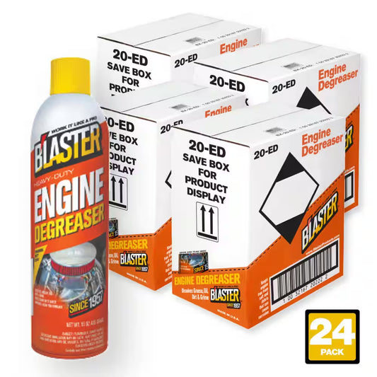 15 Oz. Heavy-Duty Engine Degreaser and Cleaner Spray (Pack of 24)