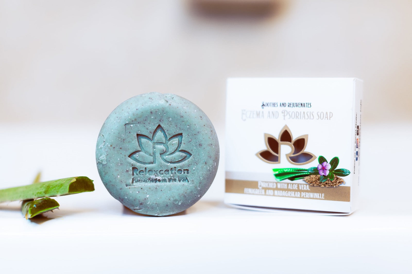 Eczema and Psoriasis Soap Bar Natural Cold Process Soap Handmade in USA Natural