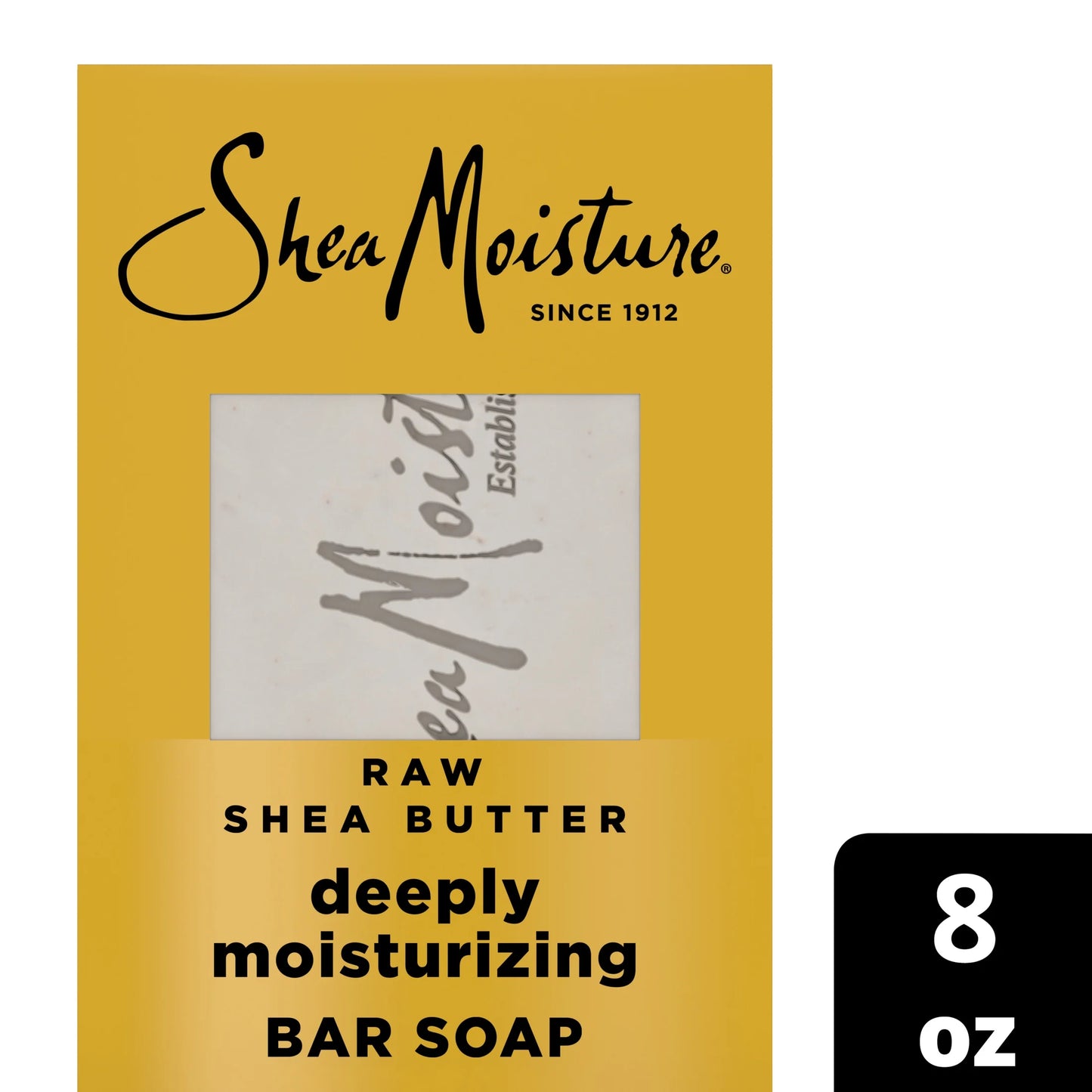 Bar Soap Raw Shea Butter Moisturizing Bar Soap, 8 Oz
