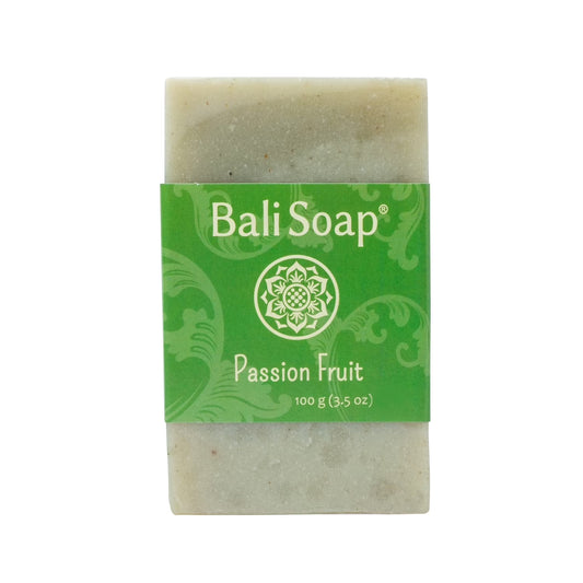 Bali Soap - Passion Fruit Natural Soap Bar for Women & Men - All Skin Type, 3.5 Oz, 3 Bars