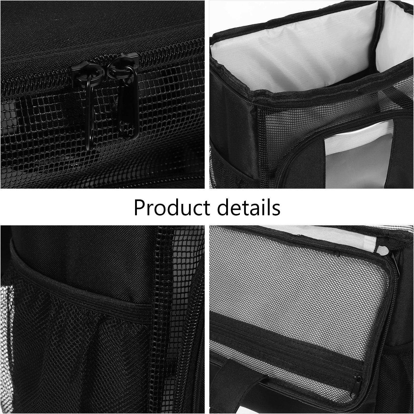 Travel Toiletry Bag Traveling Essentials College Dorm Must Haves Necessities Hanging Bags for Women Camping （Black）