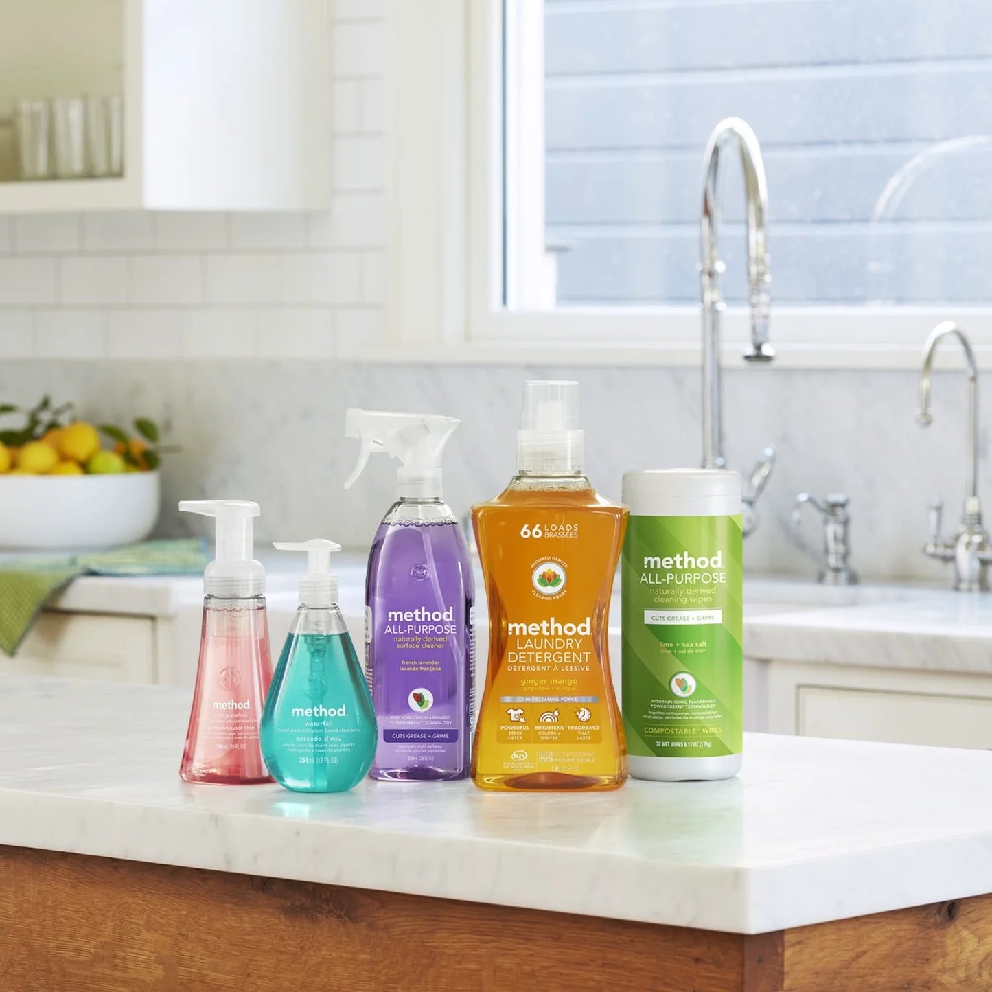Laundry Detergent, Ginger Mango, 53.5 Ounces, 66 Loads