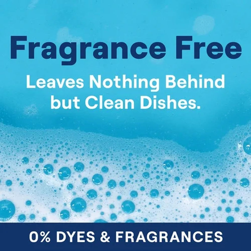 Dishwasher Detergent Powder, Free & Clear, 45 Oz