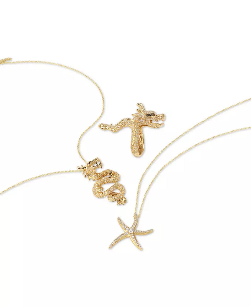 EFFYÂ® Diamond Starfish Pendant Necklace (1/2 Ct. T.W.) in 14K Gold