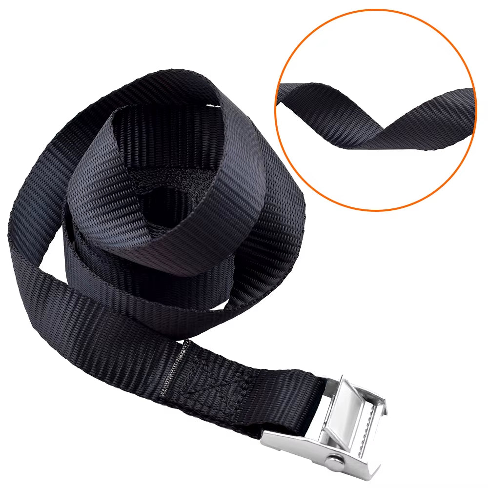Tie down Straps Adjustable Lashing Straps Ratchet Straps Heavy Duty Ratchet Tie down Straps Cargo Straps with Cam Buckle Suitab
