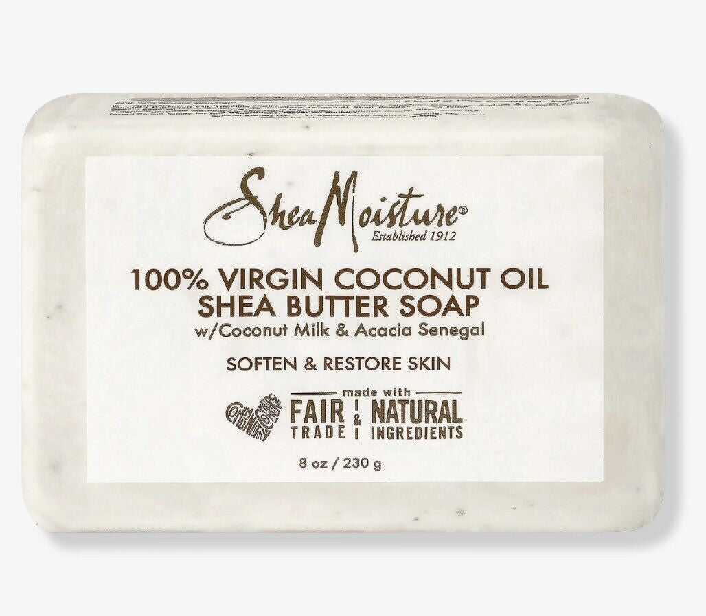 Shea Moisture 100% Virgin Coconut Oil Daily Hydration Shampoo & Conditioner 34Oz