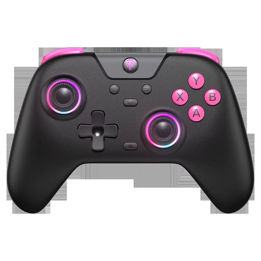 Easysmx X05 Wireless PC Gamepad Bluetooth Gaming Controller Compatible with Pc/Phone/Switch/Steam, Turbo RGB Hall Effect