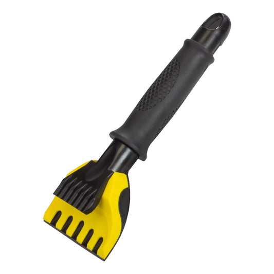 ® 11" Heavy Duty Ice Scraper with Rubber Grip, Black and Yellow, Size: 11", 1 Pack, 1220141020X
