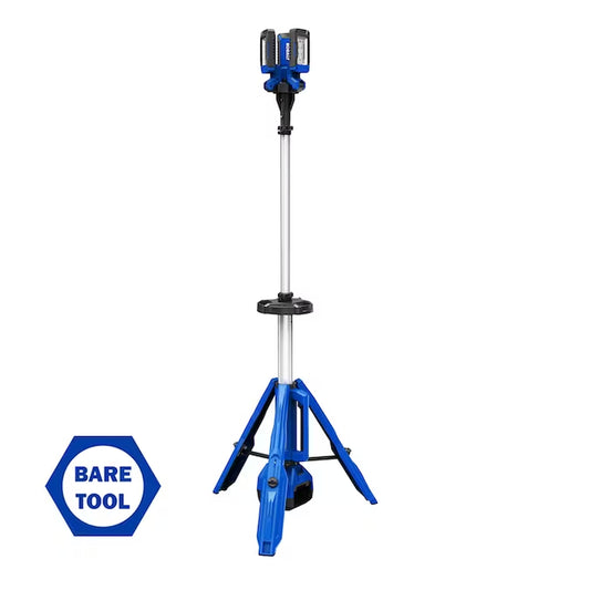 24-Volt 3000 -Lumens LED Battery-Operated Stand Work Light