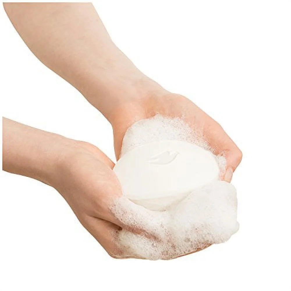 Beauty Bar More Moisturizing than Bar Soap Sensitive Skin with Gentle Cleanser for Softer Skin, Fragrance-Free, Hypoallergenic Beauty Bar 3.75 Oz, 6 Bars