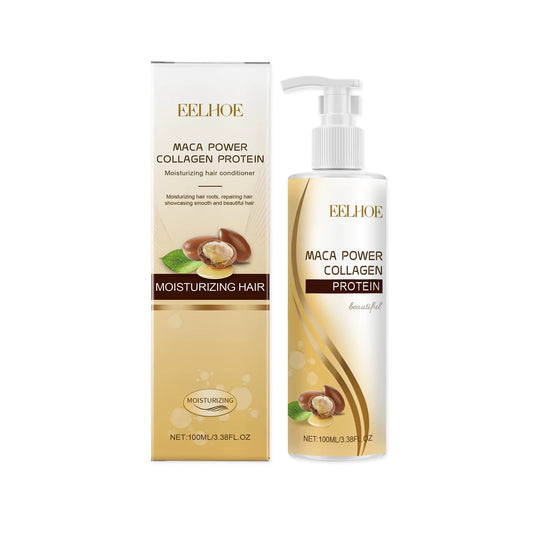 Collagen Shampoo and Conditioner for Hair Cleaning Scalp Nourish Hair Strengthening Shampoo Keratin Repair Mask Soft Hair Care