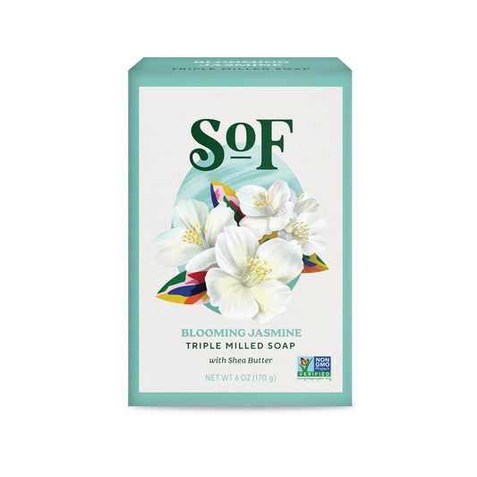 Bar Soap, Blooming Jasmine, 6 Oz