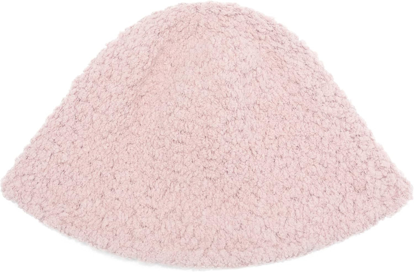 Womens Warm Wool Cloche Hat Solid Winter Bucket Hats