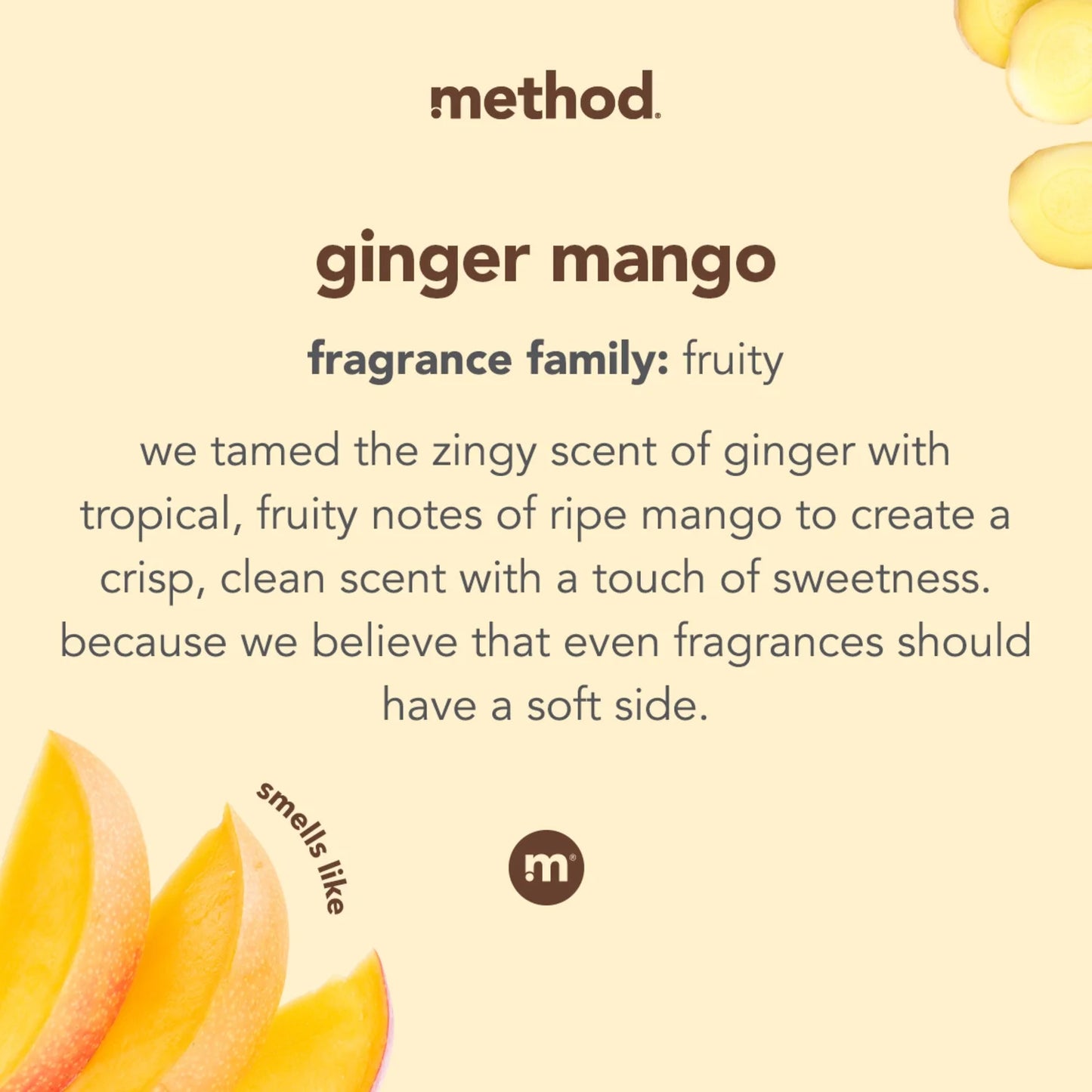 Laundry Detergent, Ginger Mango, 53.5 Ounces, 66 Loads